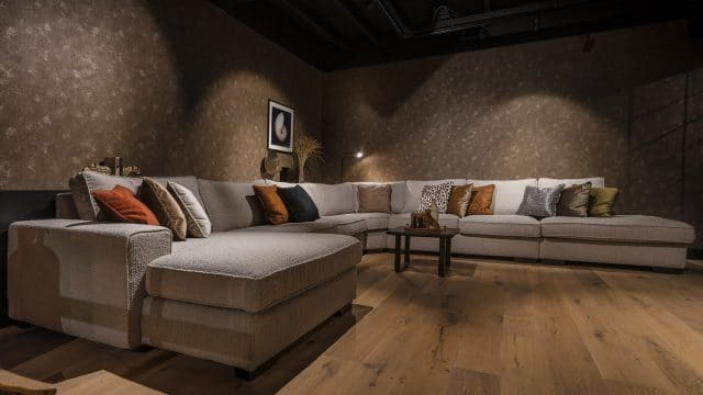 UrbanSofa Hoekbank Firenca stof