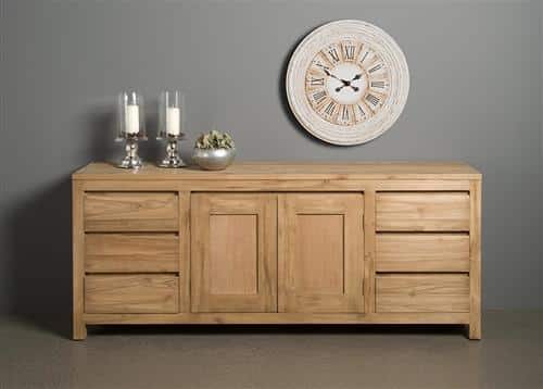 Tower Living dressoir Corona 180x45x75 cm teak