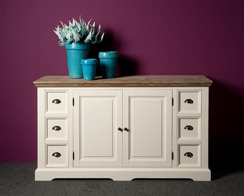 Tower Living dressoir Fleur 160x50x90 cm grenen