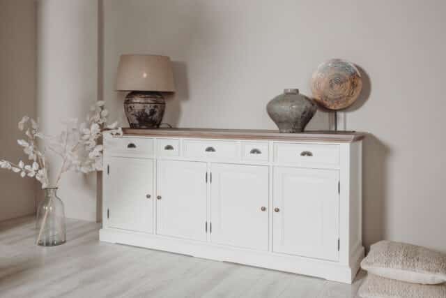 Tower Living dressoir Fleur 200x50x90 cm grenen