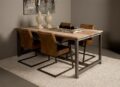 Tower Living eettafel Venetië oud teak