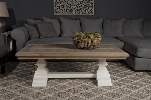 Tower Living klooster Salontafel Parma Toscana 135x75x45 cm eiken