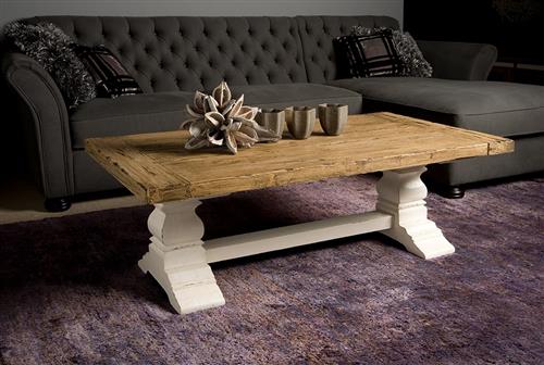 Tower Living klooster salontafel Amanda 135x75x45 cm grenen