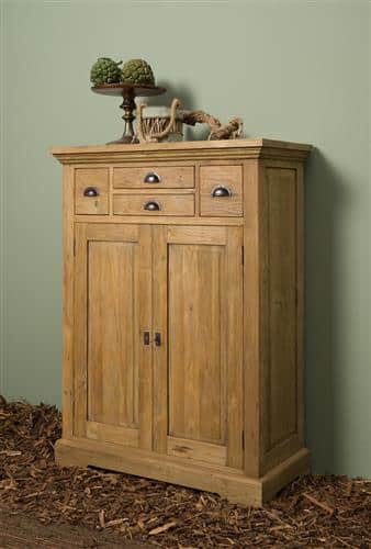 Tower Living meidenkast Bologna 100x40x128 cm teak