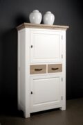 Tower Living opbergkast Parma Toscana 90x45x160 cm eiken