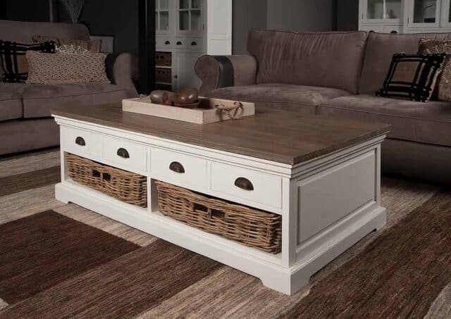 Tower Living salontafel Napoli 135x75x45 cm teak