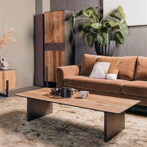 Tower Living salontafel Ora 135x75x35 cm gerecycled teak