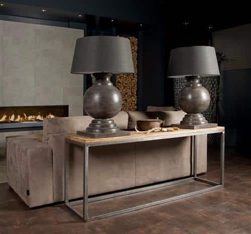 Tower Living sidetable Venetië 180x40x70 cm oud teak