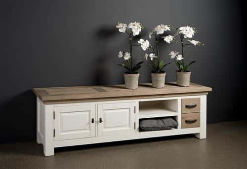 Tower Living tv meubel Parma Toscana 190x40x55 cm eiken