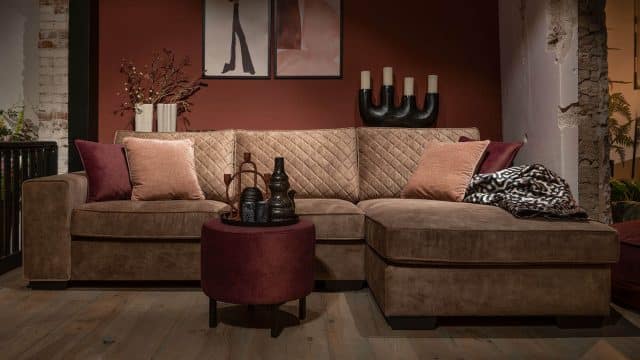 UrbanSofa Loungebank Firenca stof