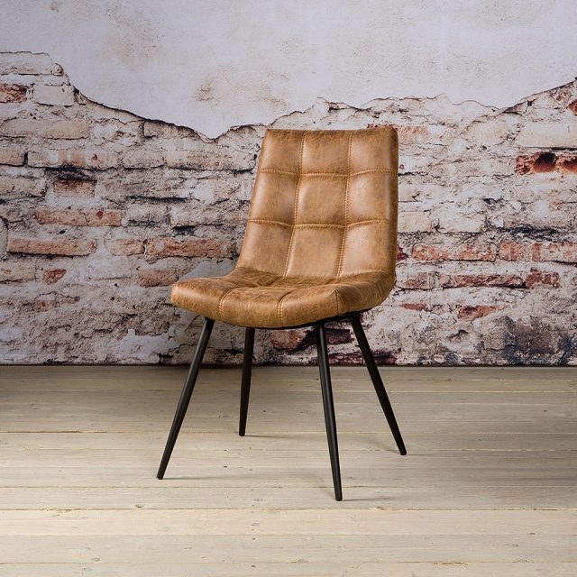 Tower Living eetkamerstoel Navarra cognac