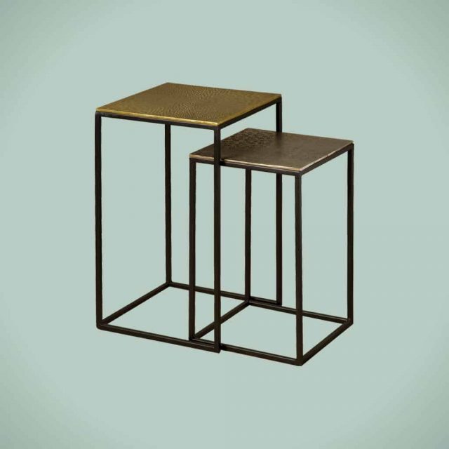 Set bijzettafels RENEW MG 2574 metaal