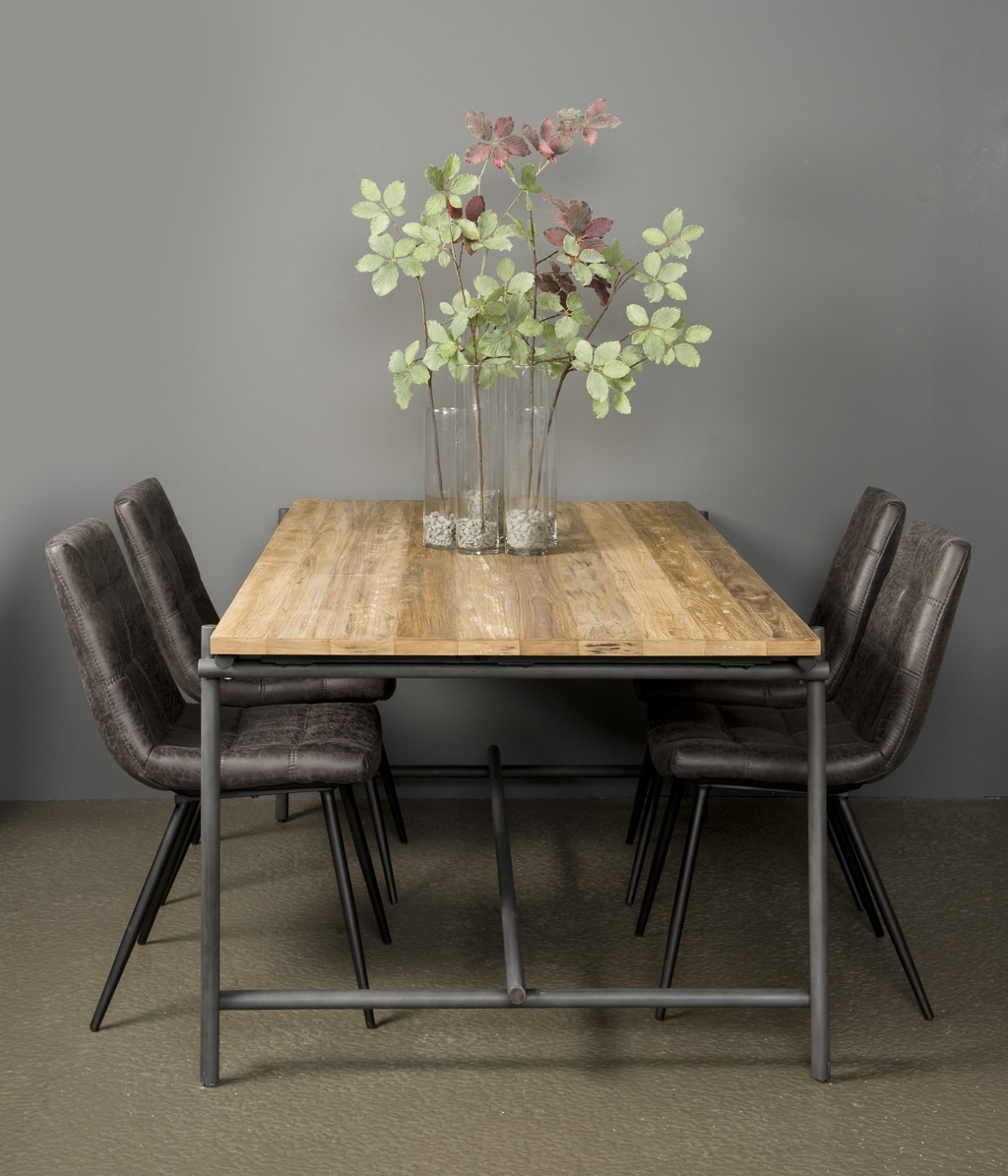 Eettafel Pesaro gerecycled teak