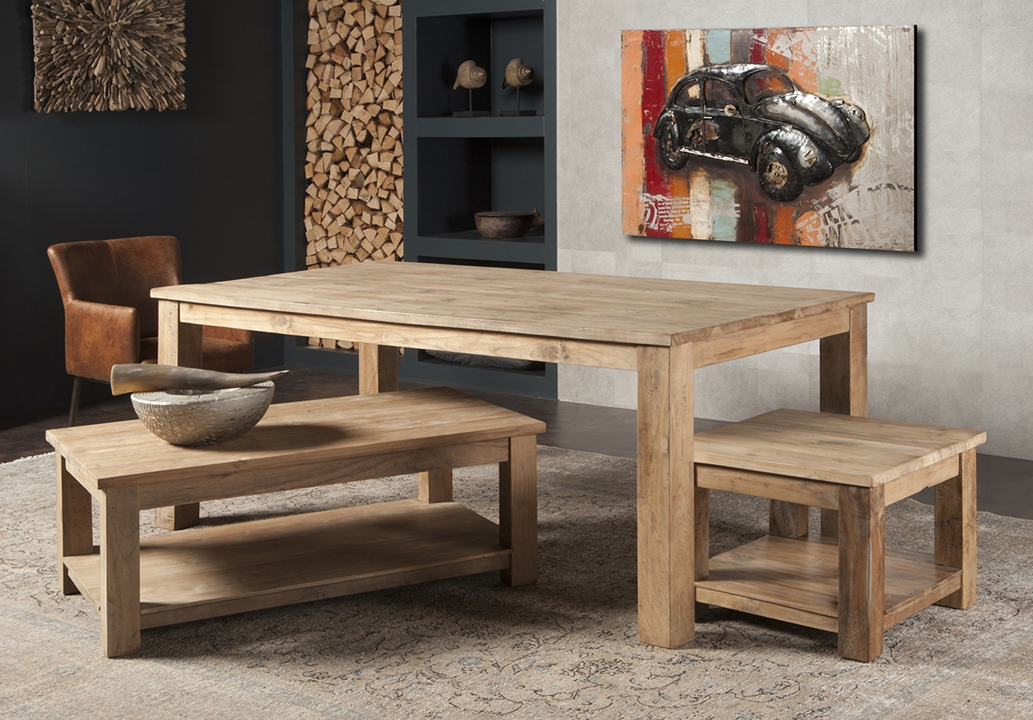 eettafel Genua teak