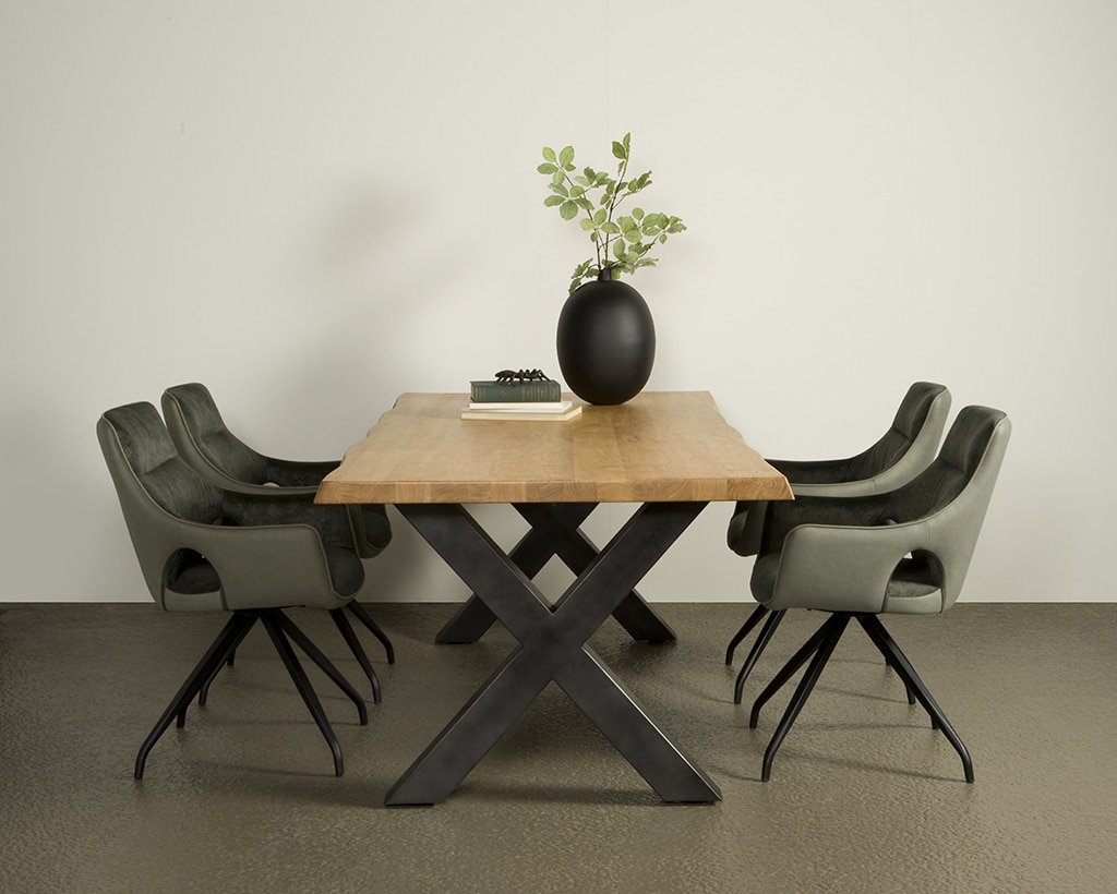 Eettafel Xara nature acacia