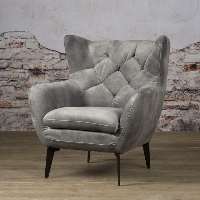 Tower Living fauteuil Bomba met arm grijs