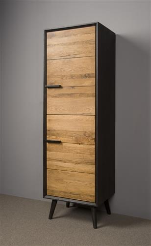 Tower Living opbergkast Bresso 55x45x174 cm (deur rechts draaiend) eiken