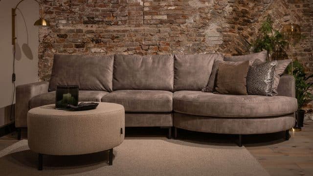 UrbanSofa Loungebank Lausanne stof