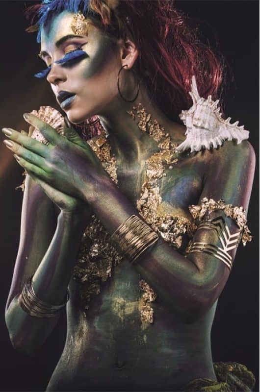 Schilderij Beautiful Fantasy - Portrait MATDIB1072VE AluArt
