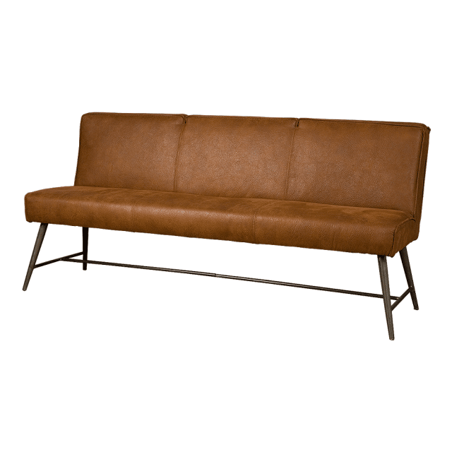 Tower Living eetkamerbank Belmonte 185 cm cognac
