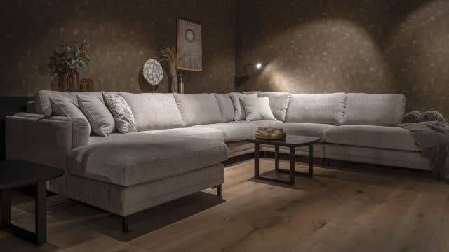UrbanSofa Hoekbank Quinn stof