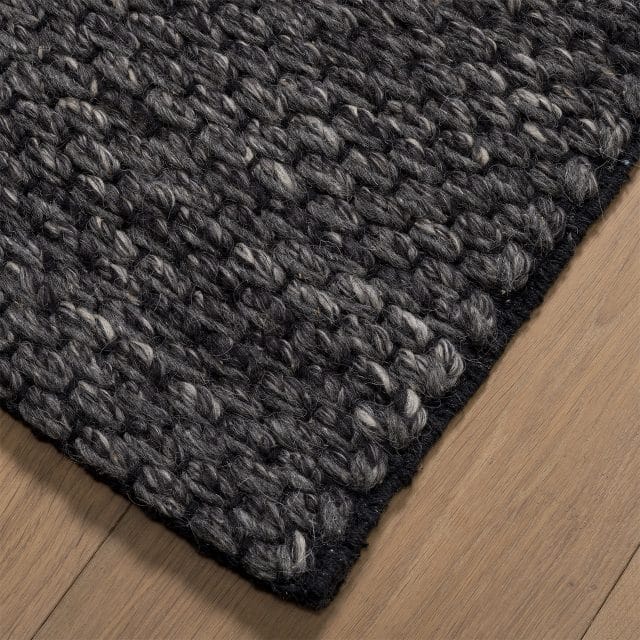 Vloerkleed UrbanSofa Shantra Wool Basalt 160x240 cm