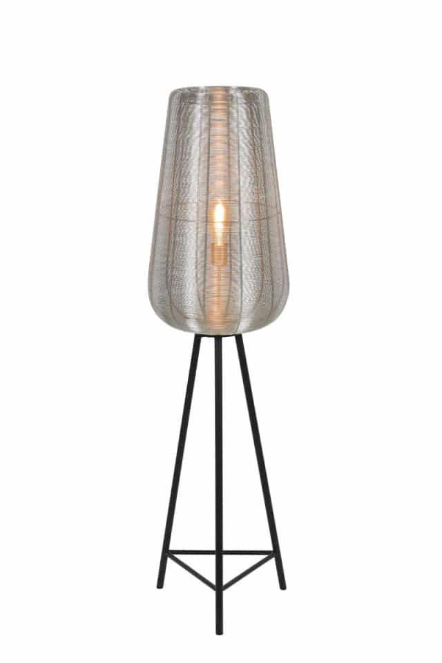 Vloerlamp driepoot Ø37x135 cm Adeta nikkel