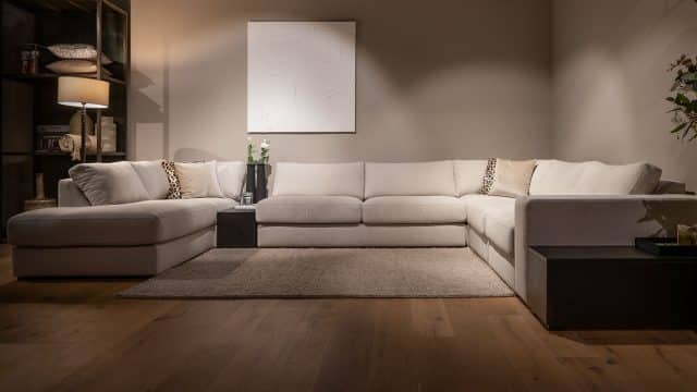 UrbanSofa Hoekbank Carl stof