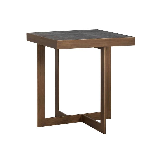 Richmond Interiors Bijzettafel Cambon 50x50x55 Cm Eiken