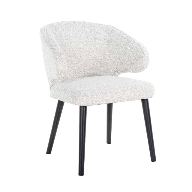 Richmond Interiors Eetkamerstoel Indigo Met Arm Wit