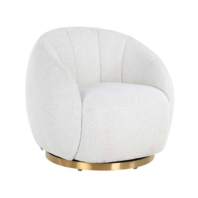 Richmond Interiors Draaifauteuil Jago Wit