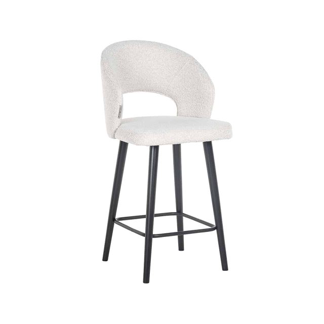 Richmond Interiors Barstoel Savoy Laag White Boucl