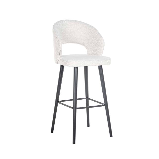 Richmond Interiors Barstoel Savoy Hoog White Boucl