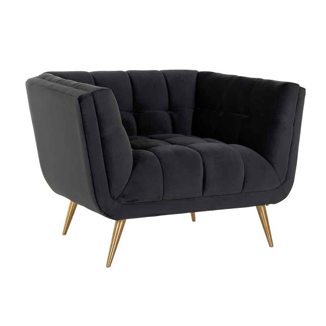 Richmond Interiors Fauteuil Huxley Antraciet