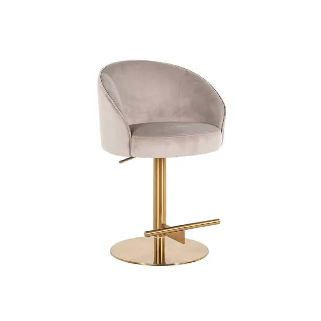 Richmond Interiors barstoel Zabi draaibaar met arm khaki