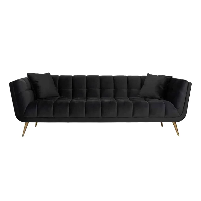 Richmond Interiors bankstel Huxley 3 zits antraciet