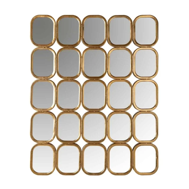 Richmond Interiors spiegel 79,5x4,5x99 cm goud