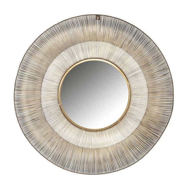 Richmond Interiors spiegel Aliza 101x5x101 cm goud