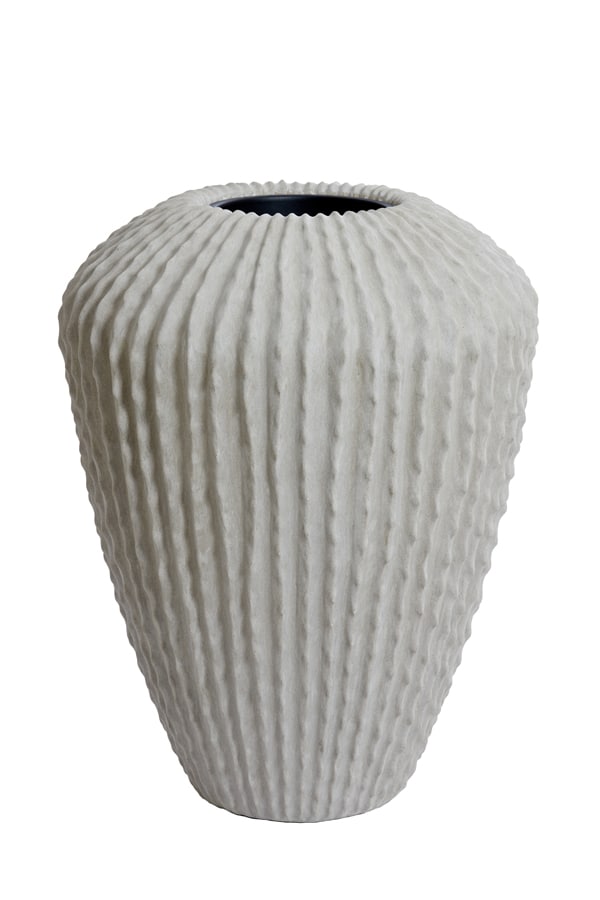 Vaas Ø66x88 cm Cacti Beige