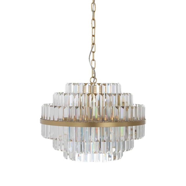 Richmond Interiors hanglamp 49x49x35 cm Desire kristal