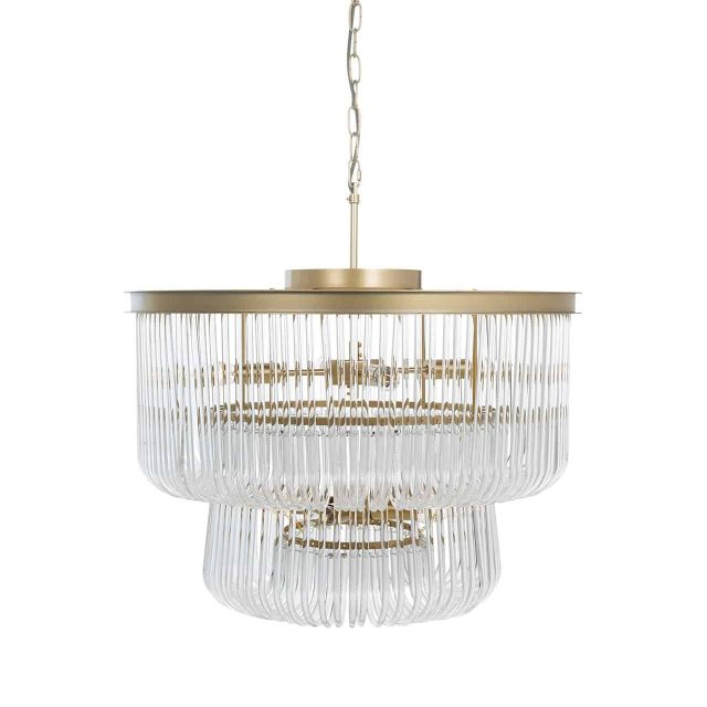 Richmond Interiors hanglamp 6x666x49 cm Romy glas