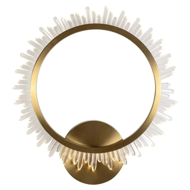 Richmond Interiors wandlamp 38x5x41,5 cm Beau metaal