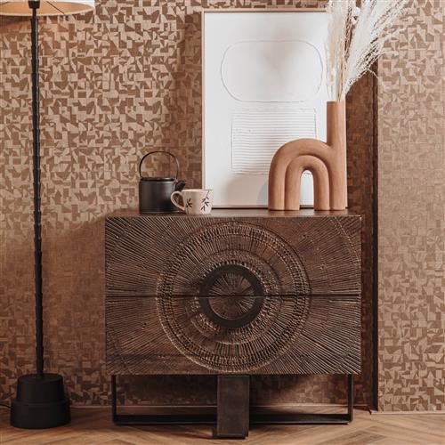 Tower Living ladekast Padua 80x46x70 cm mangohout