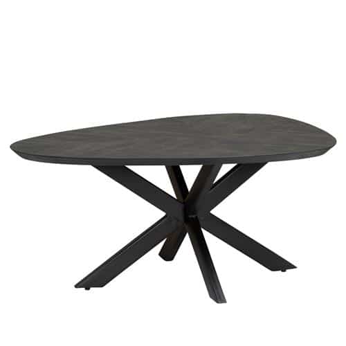 Tower Living salontafel Pianella 95x65 cm zwart mangohout
