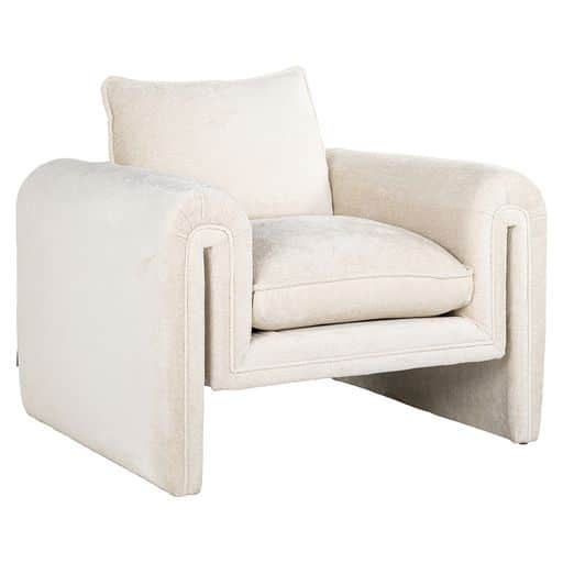 Richmond Interiors fauteuil Sandro wit