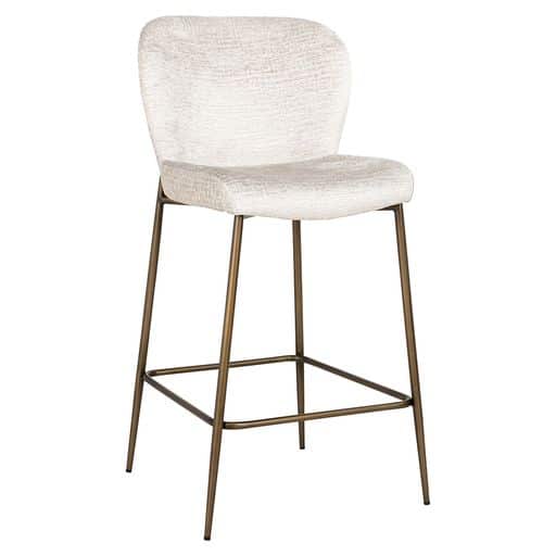 Richmond Interiors barstoel Darby laag creme
