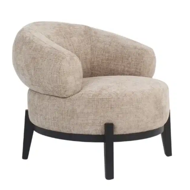 Richmond Interiors fauteuil Montana taupe