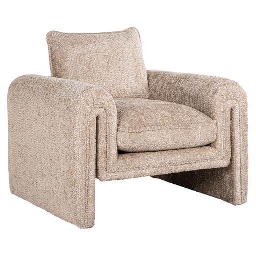 Richmond Interiors fauteuil Sandro beige