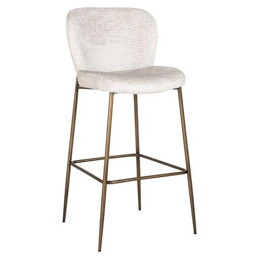 Richmond Interiors barstoel Darby hoog creme