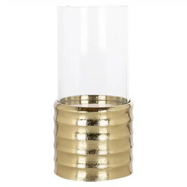 Richmond Interiors windlicht Ø13x30 cm Bodil klein goud